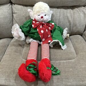 Ms. Noah Toy Elf Stuffed Animal Plush Large "Can Do" Rare Vintage W Tags 1988